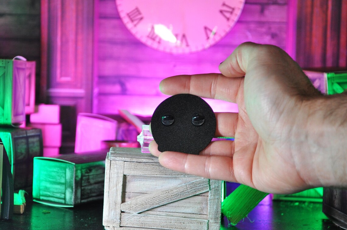 Spooky Gentleman ENAMEL PIN by Slayerfest 98