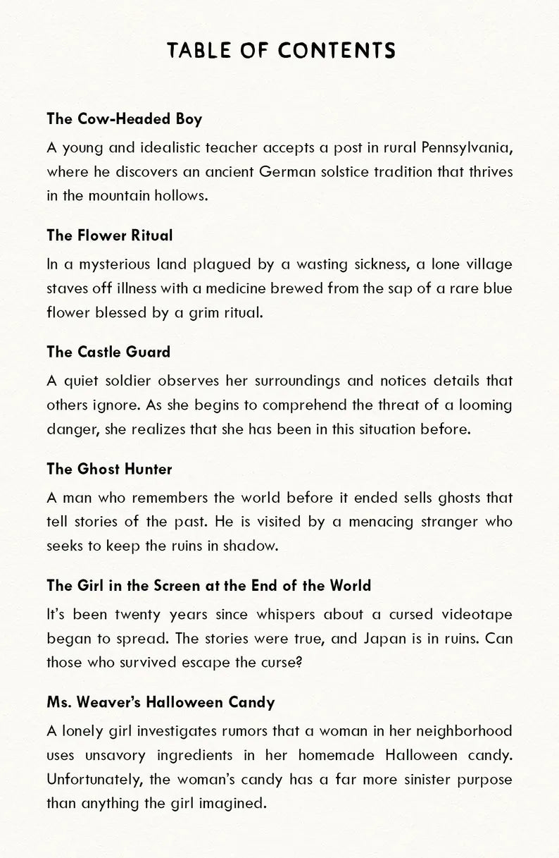 Terrible People: Tales of Dark Fantasy COMIC/ZINE