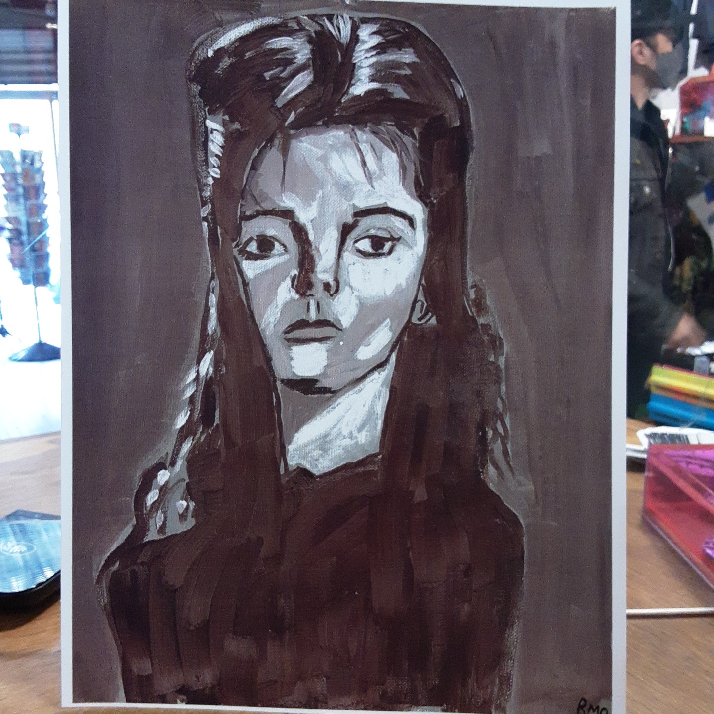 Final Girl Barbara Steele RMO Portraits PRINT