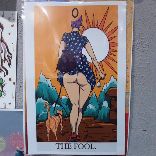 The Fool Tarot Card POSTER / PRINT