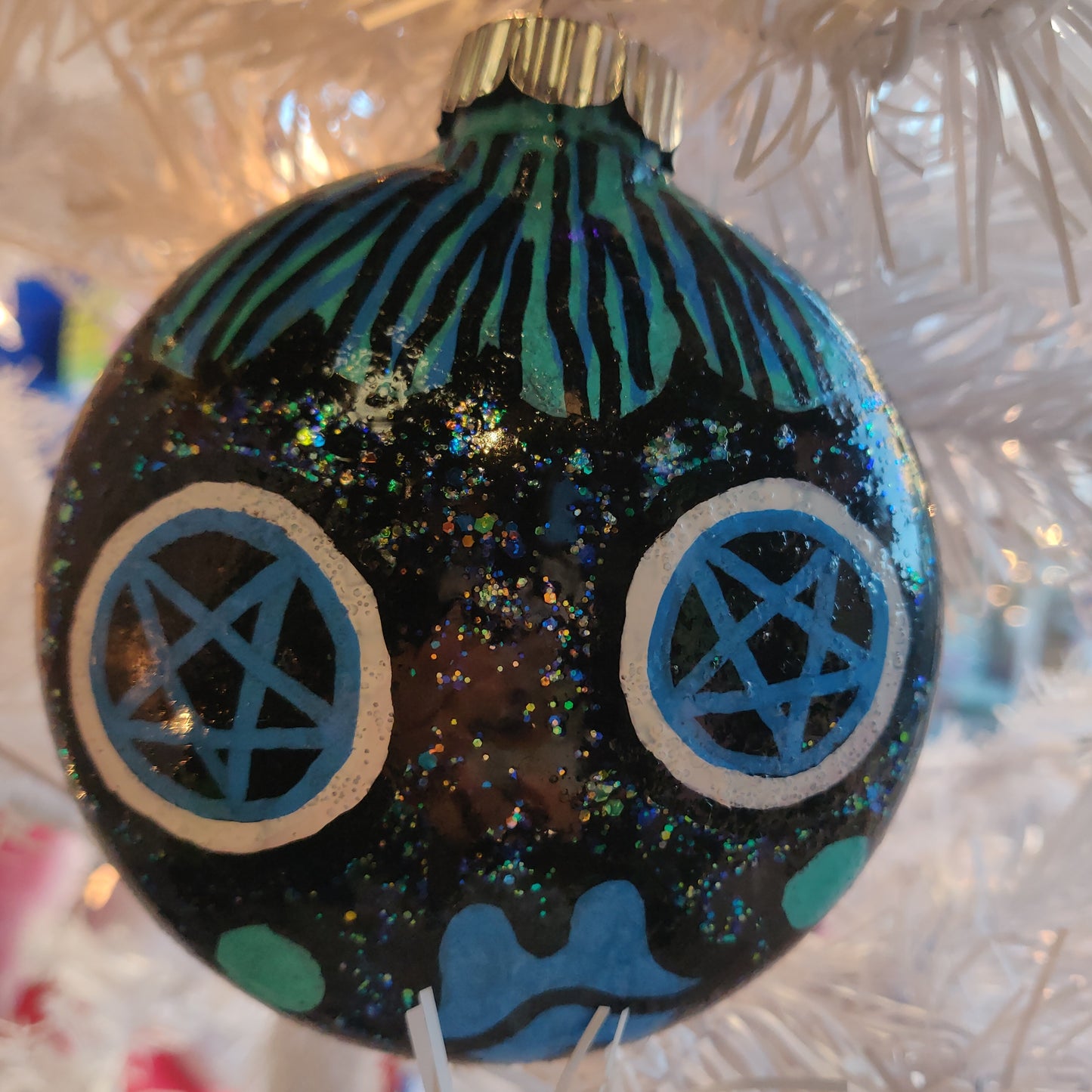 Little Punk People Hand-painted ORNAMENTs