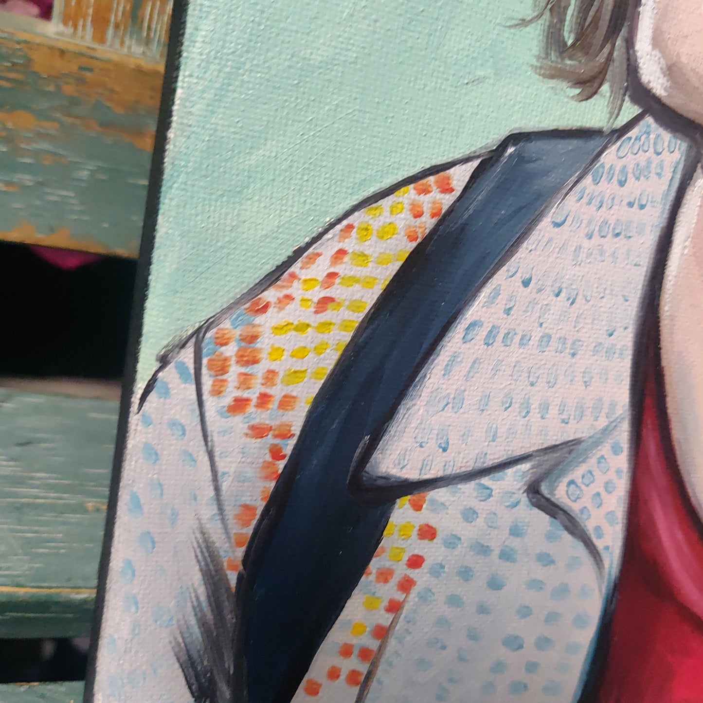 Dustin Original Oil PAINTING