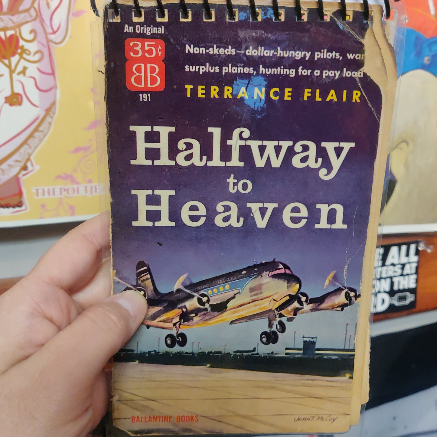 Upcycled Vintage Thriller Book Sketchbooks / NOTEBOOKs