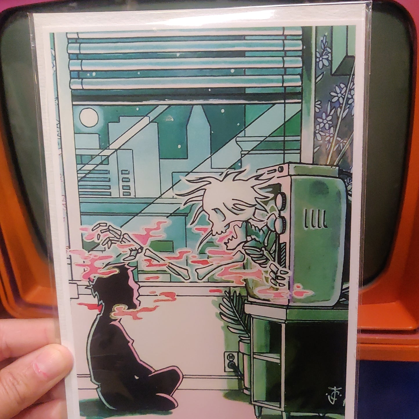 5.5x7" Don't Sit Too Close to the TV PRINT