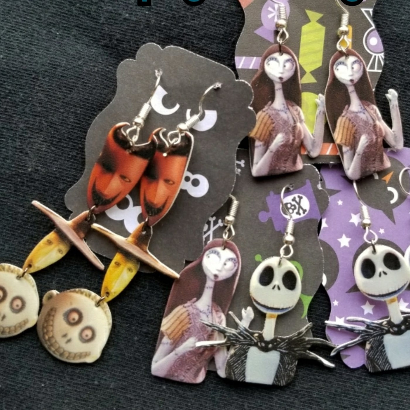 Nightmare Christmas EARRINGS