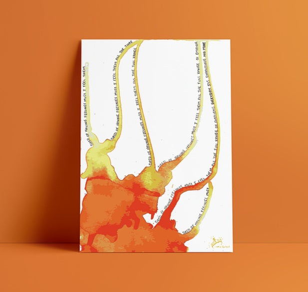 Tired of Having Feelings PRINT