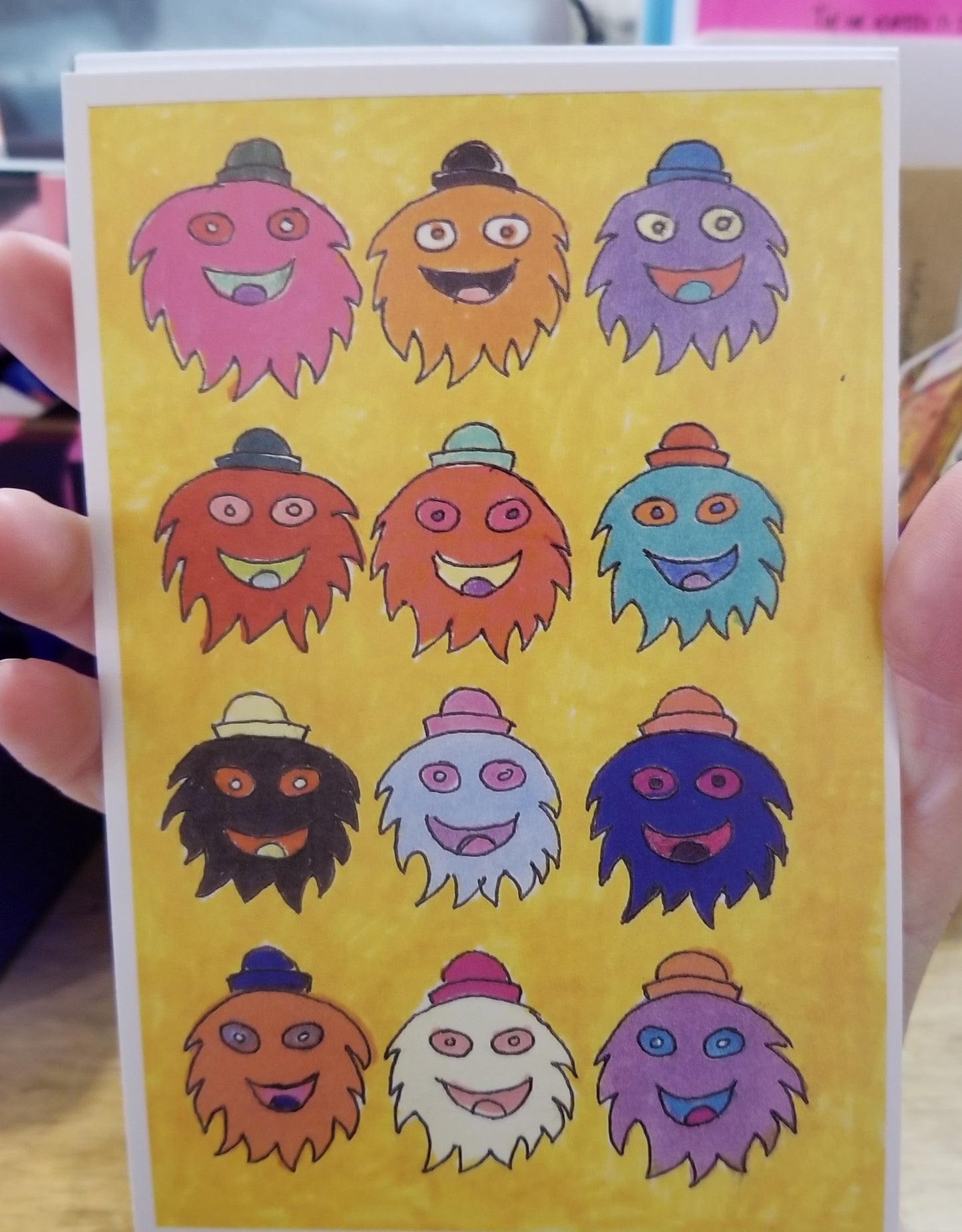 Pop Art Grit POSTCARD