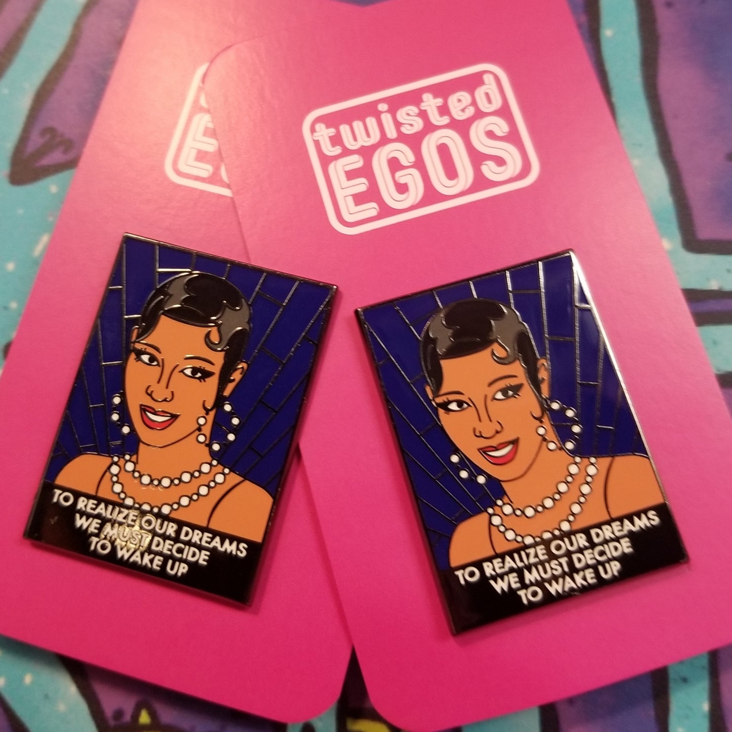 Josephine ENAMEL PIN