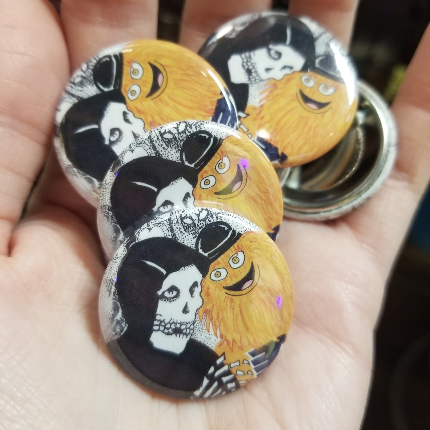 MisGrit PINBACK BUTTON