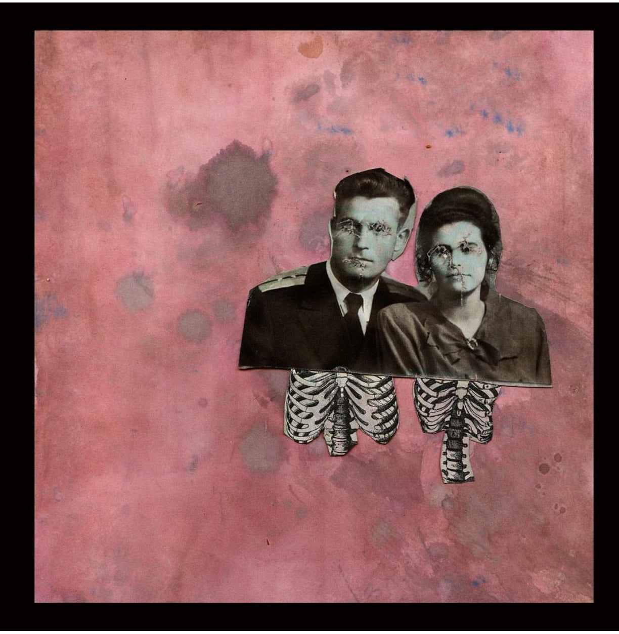 Funeral Home Art & Oddities Rib Cage STICKER