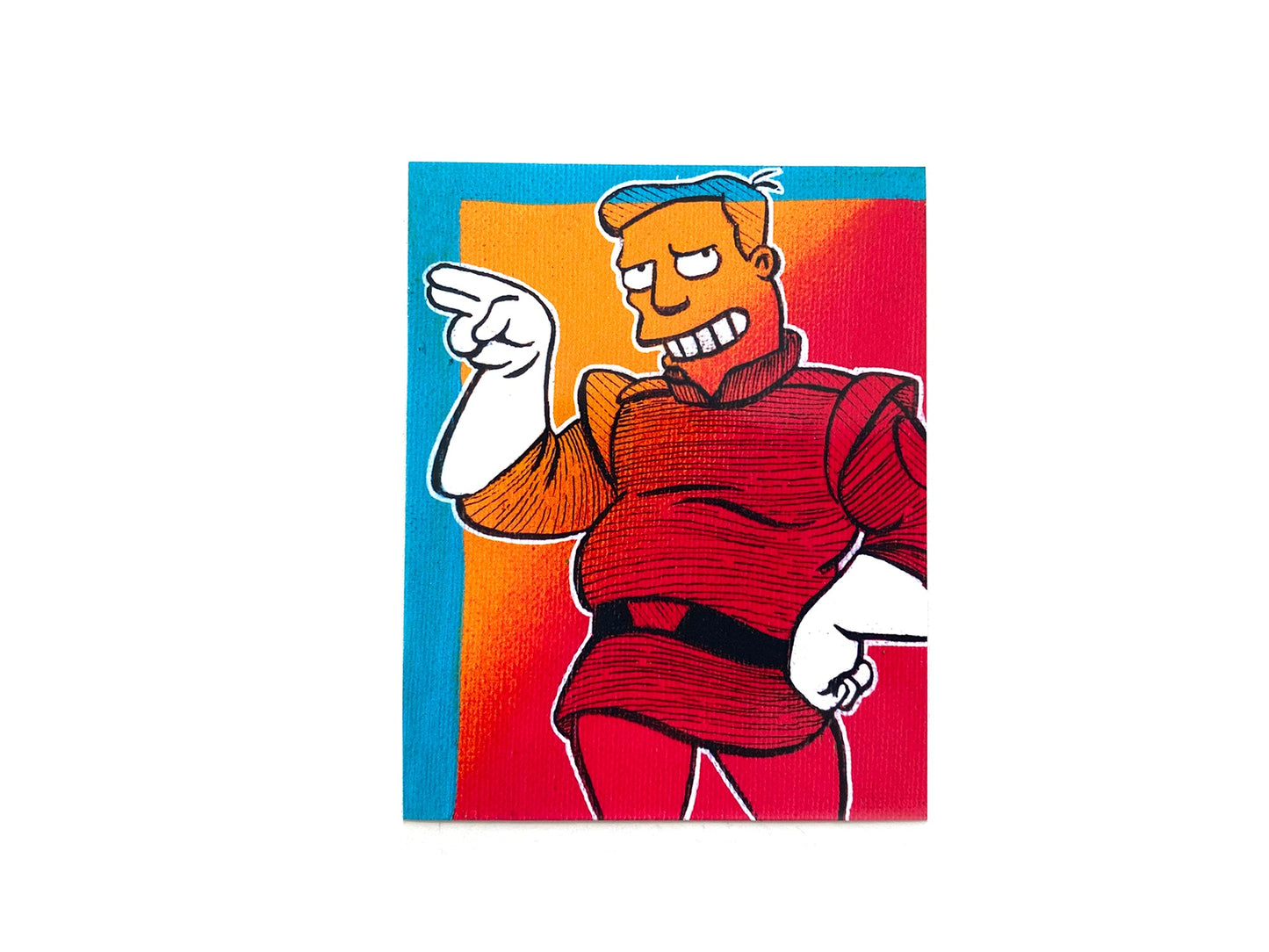 Captain Zapp STICKER