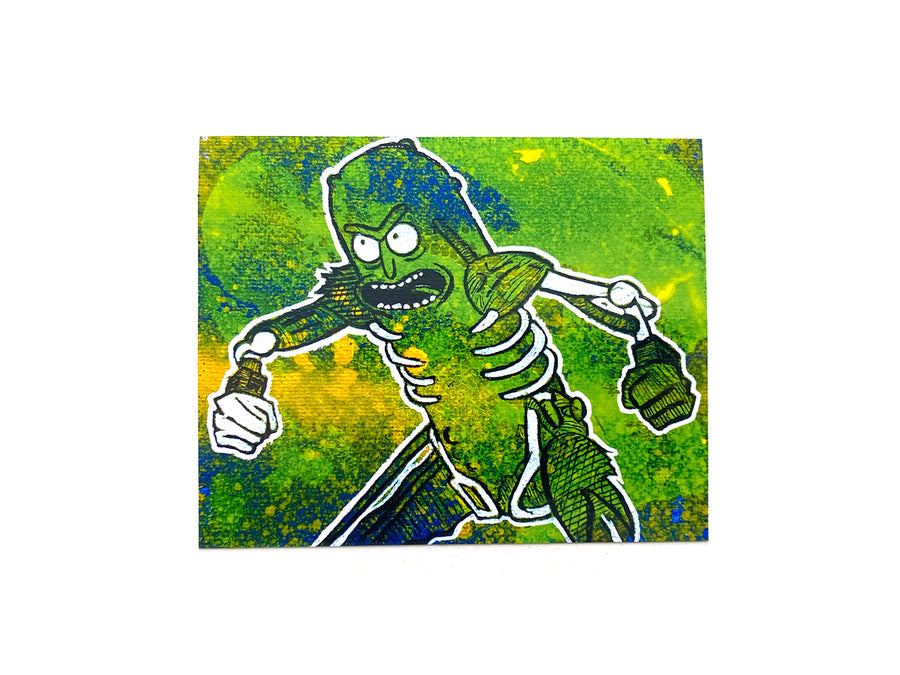 Pickle Rick STICKER