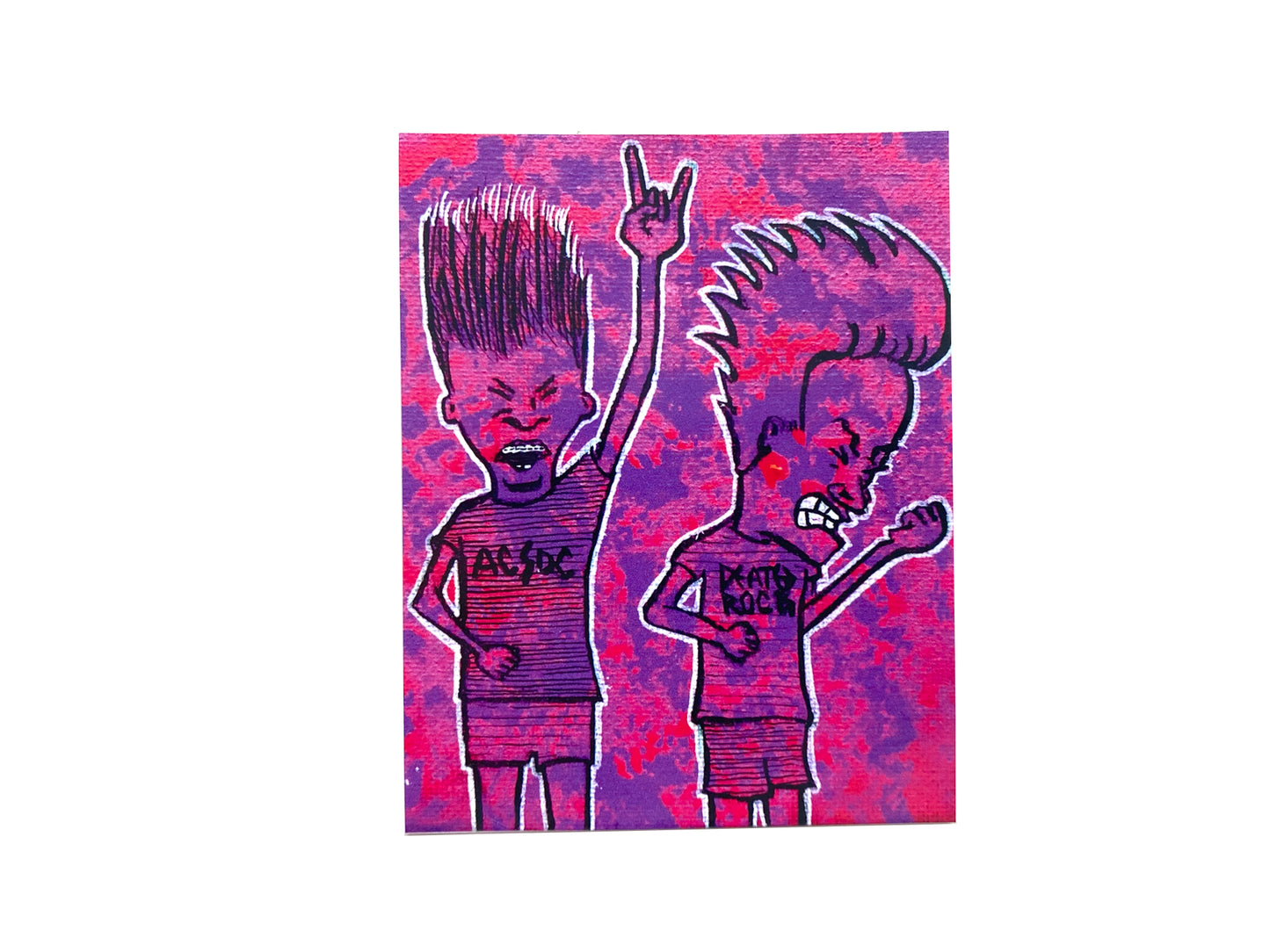 Bunghole & Dumbass Headbang STICKER