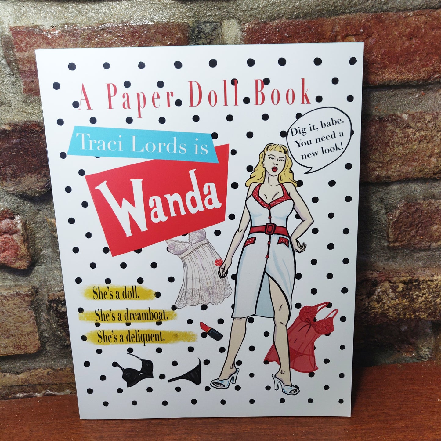 Traci Lords is Wanda Limited Edition Collector's Paper Doll Book!