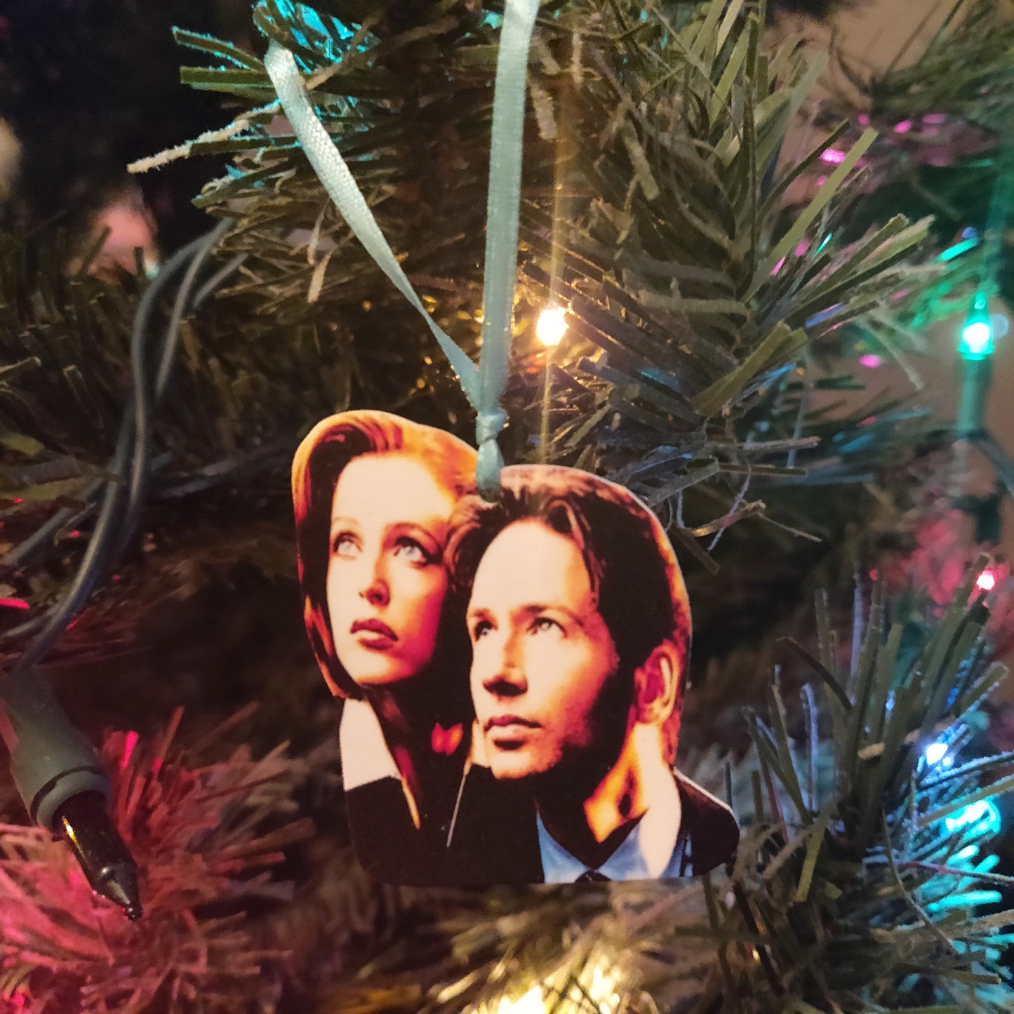 Dana and Fox ORNAMENT