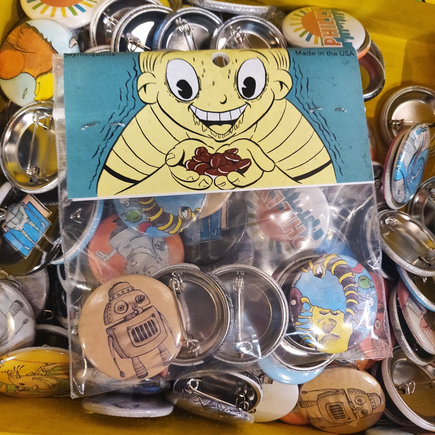Glutton for Buttons Jay McQuirns PIN PACK