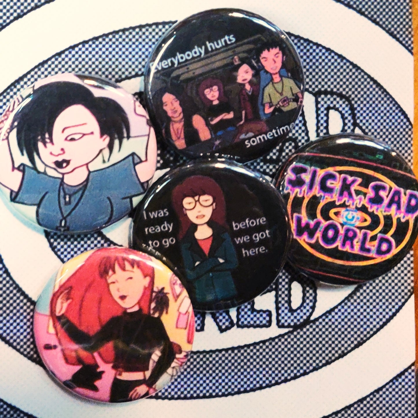 Sick Sad 90s PIN PACKs