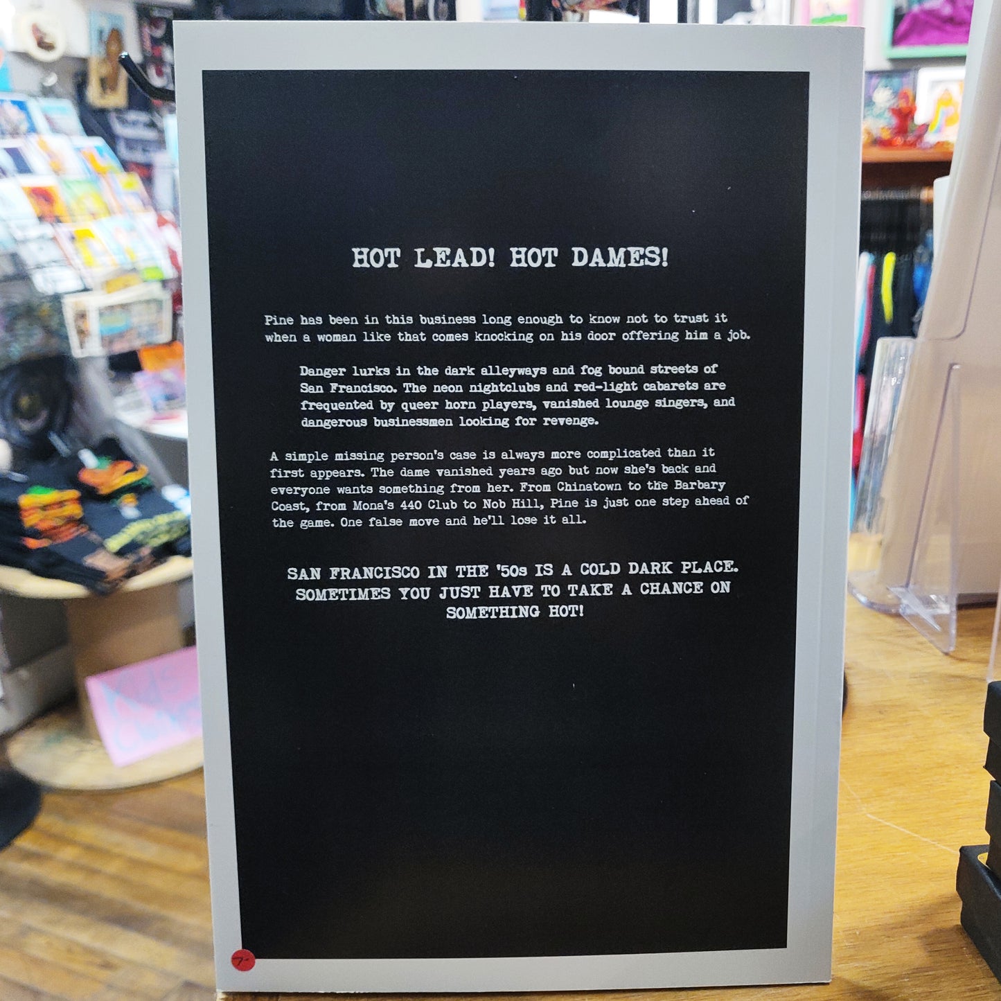 The Dame Vanishes Glossy Comic BOOK / ZINE