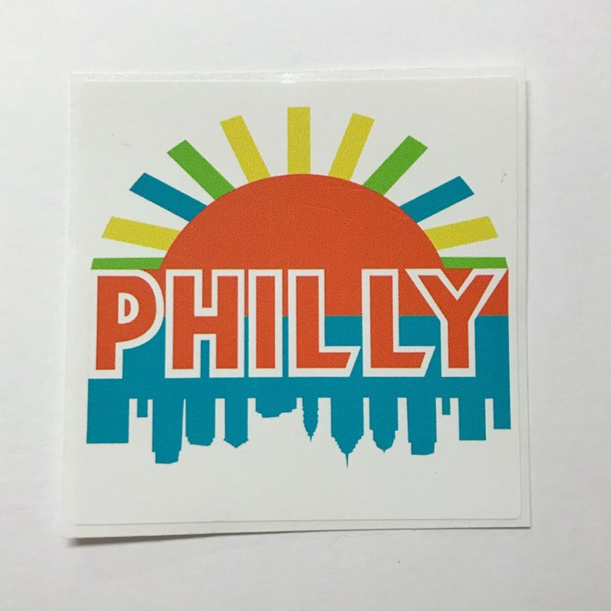 Philly Skyline STICKER