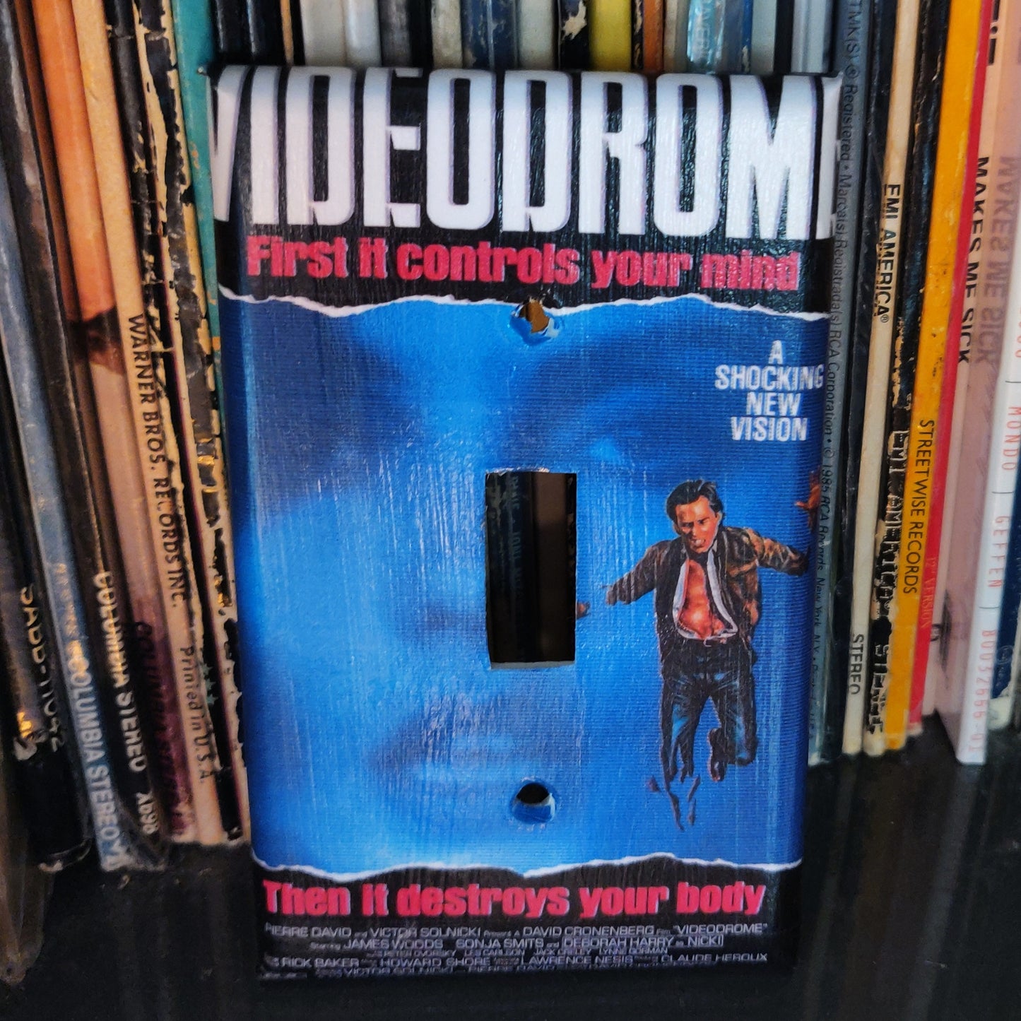 Videodrome LIGHT SWITCH PLATE