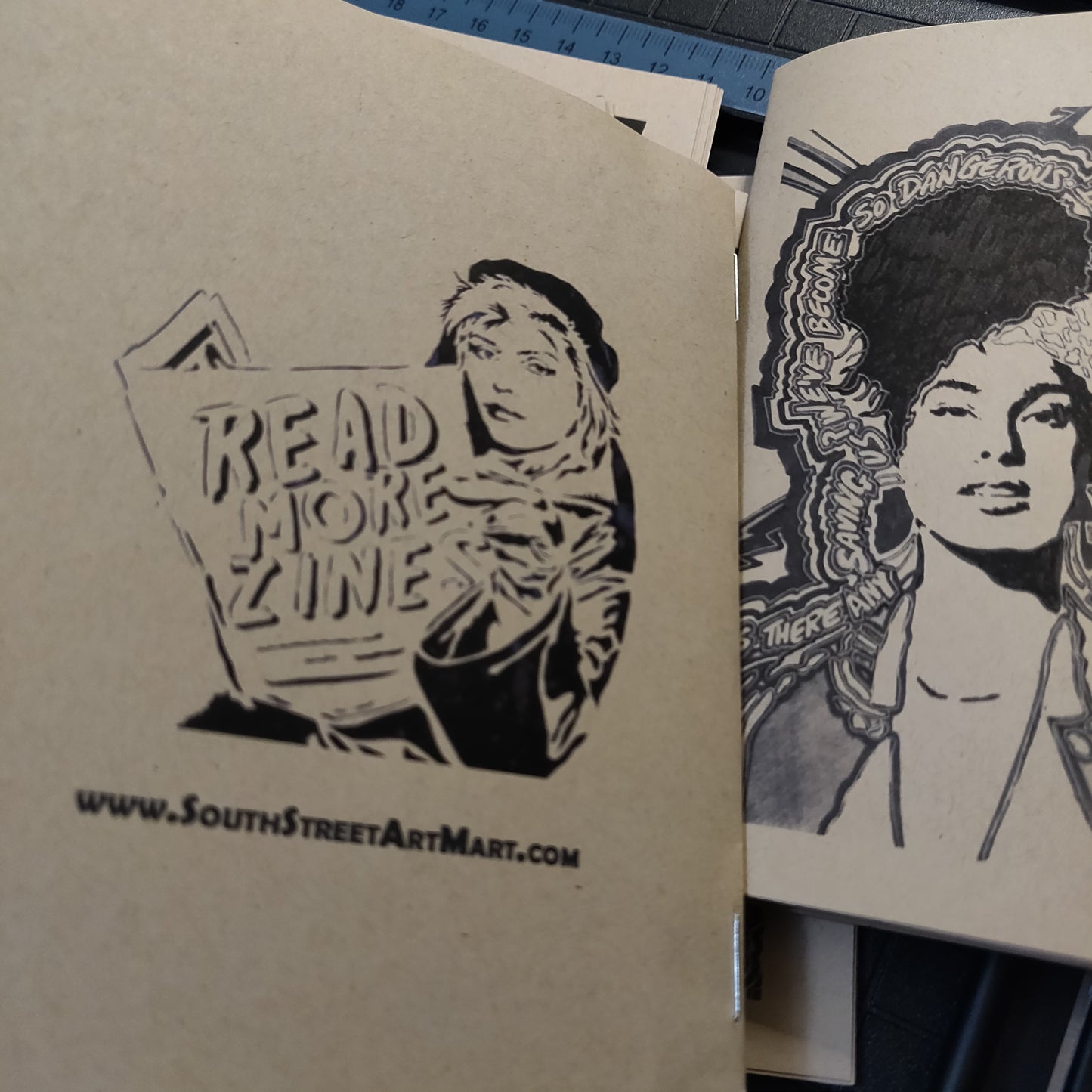Names and Faces ZiNE by @TapedOffTV