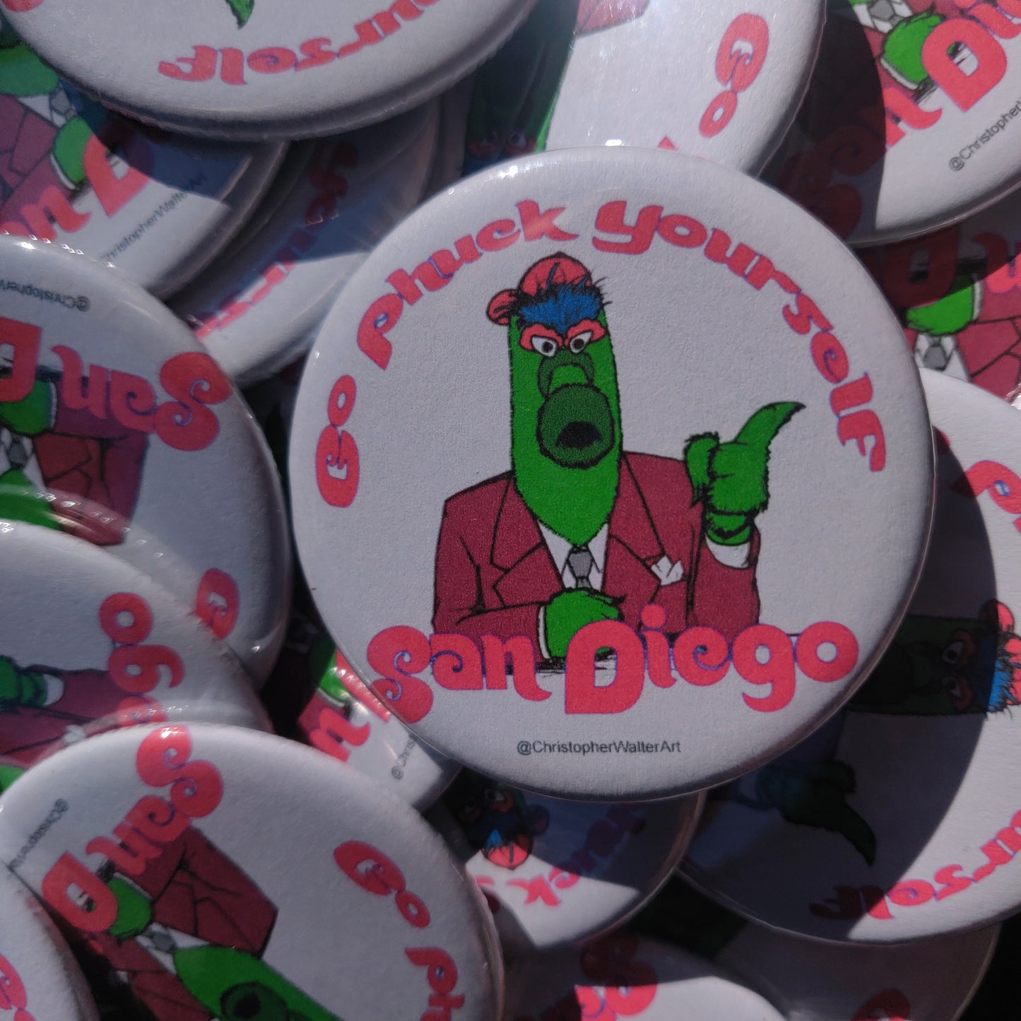 Go Phuck Yourself San Diego PiN