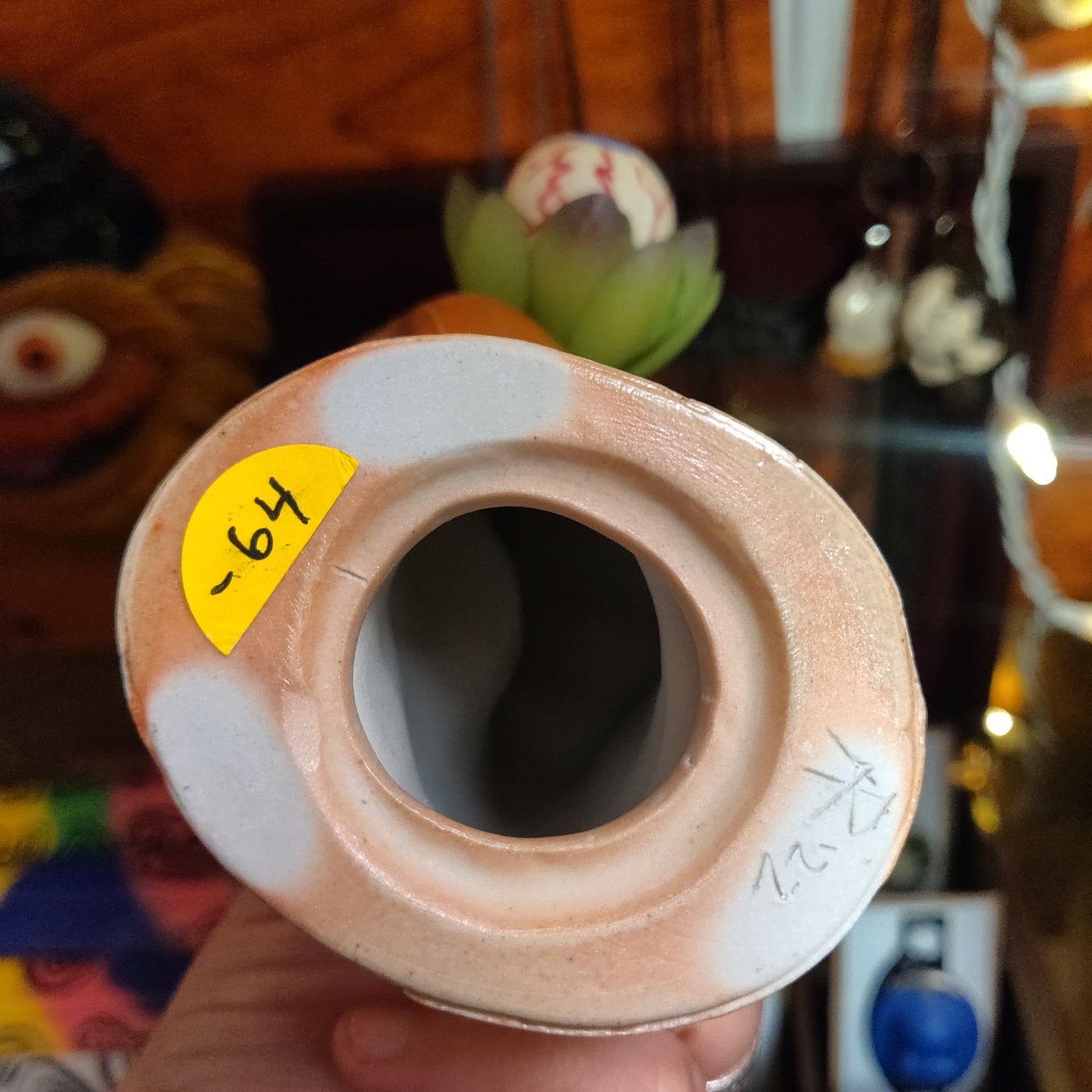 Ceramic Hand w/ eyeball plant (coming out of your wall!) Hanging