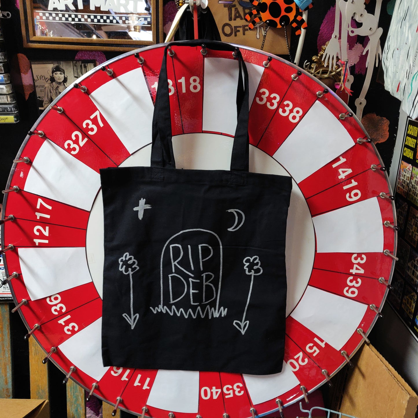 RIP Deb TOTE BAG Rex Manning Day