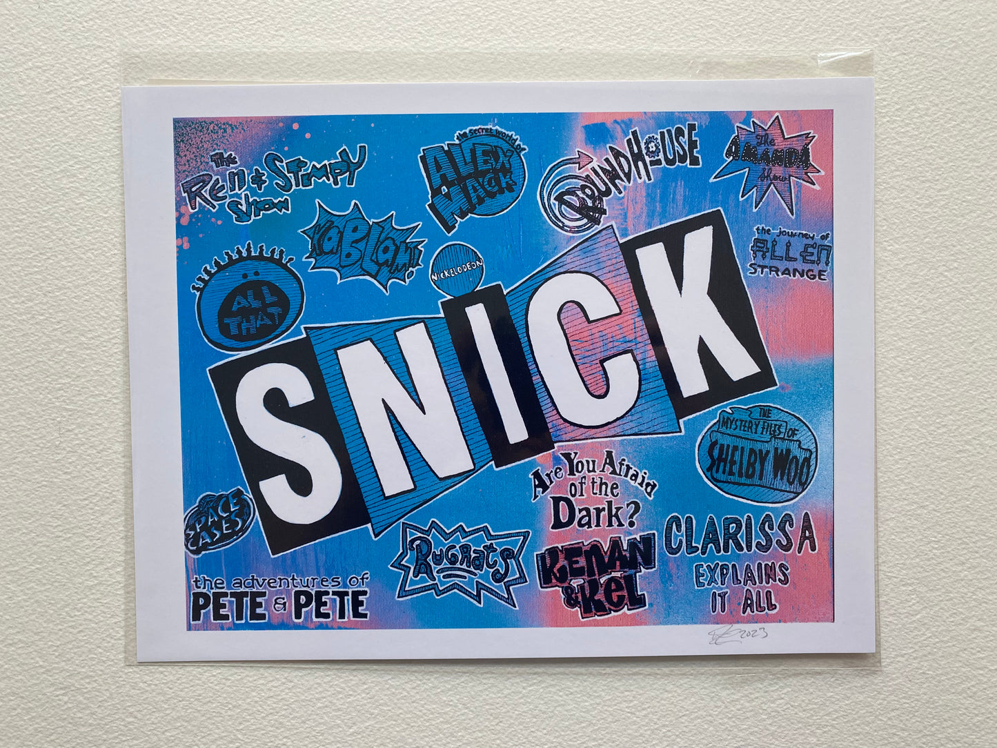 SNICK PRINT