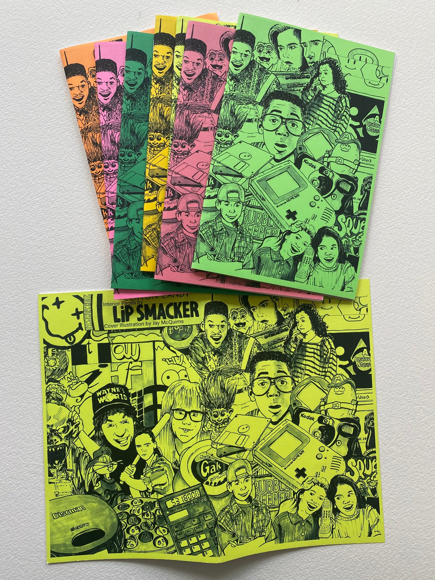 90's Fever Dream Blank Sketchbooks