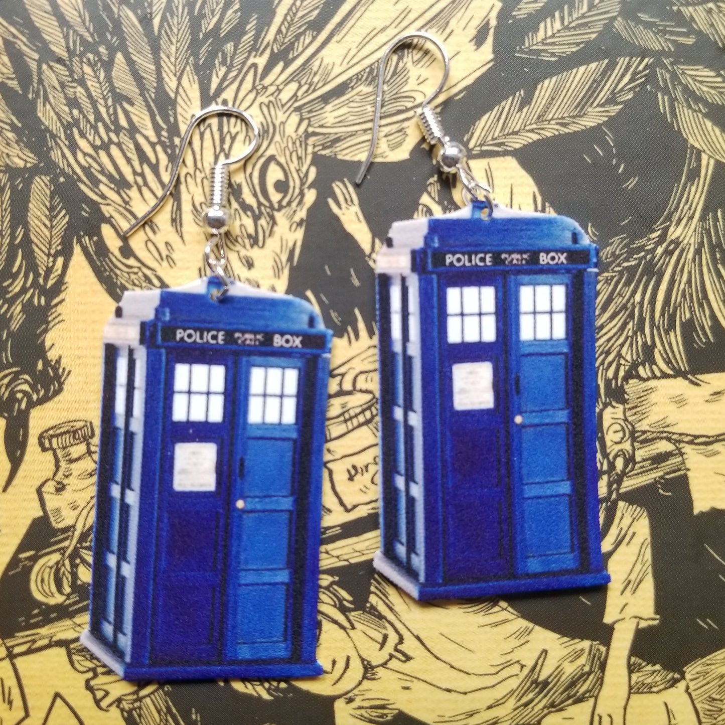 Tardis EARRINGS