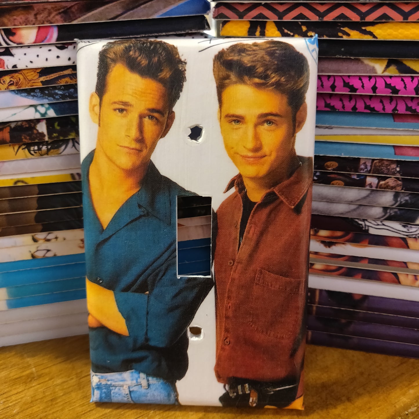 Dylan and Brandon LIGHT SWITCH PLATE
