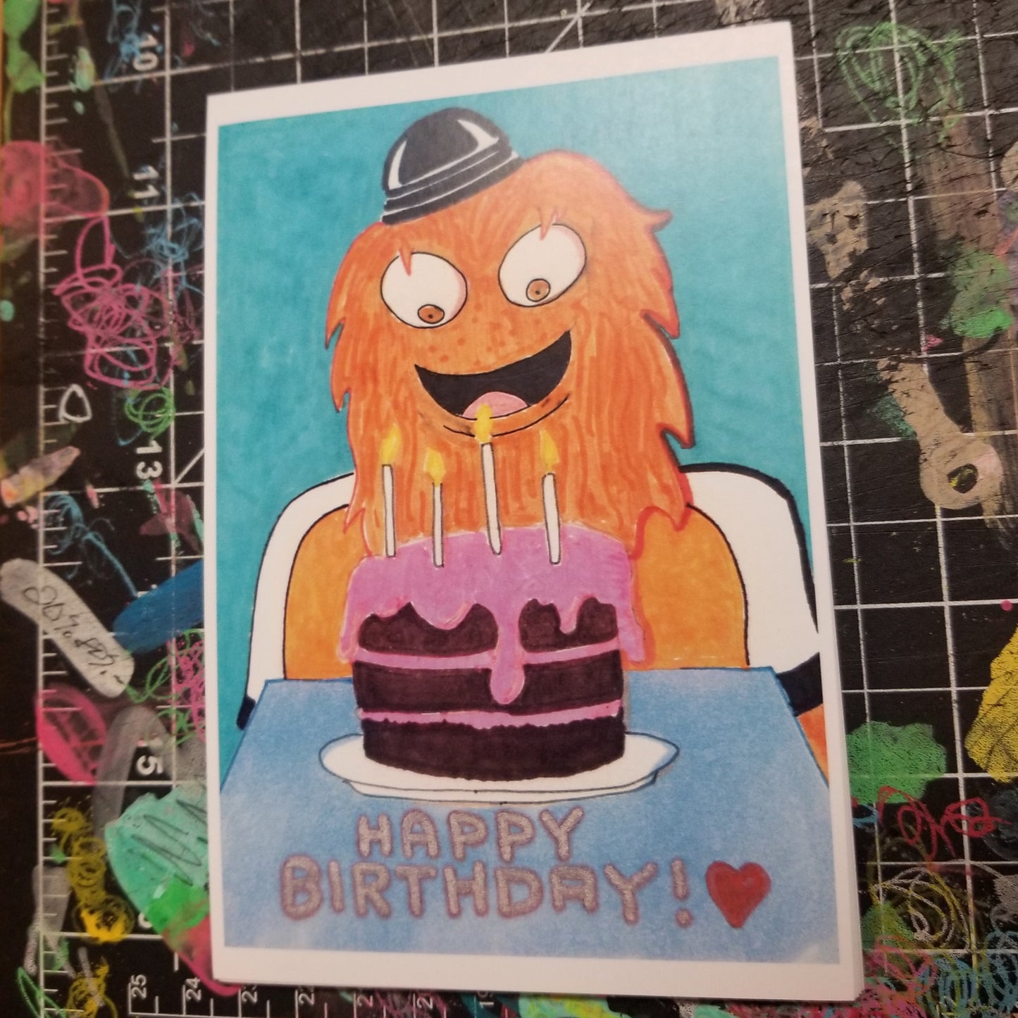 Grit Happy Birthday POSTCARD