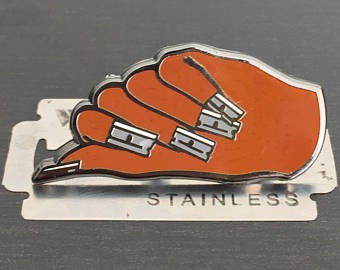 Razor Nails ENAMEL PIN