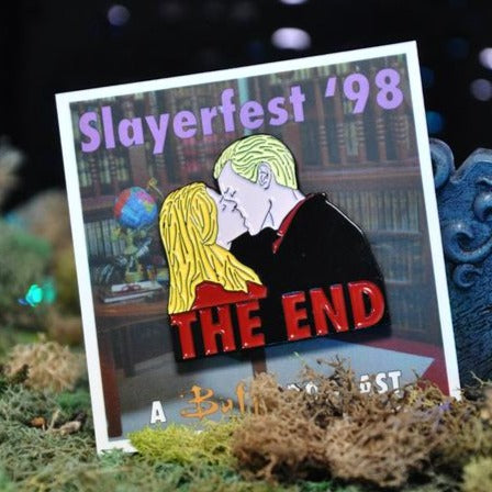 The End ENAMEL PIN by Slayerfest 98