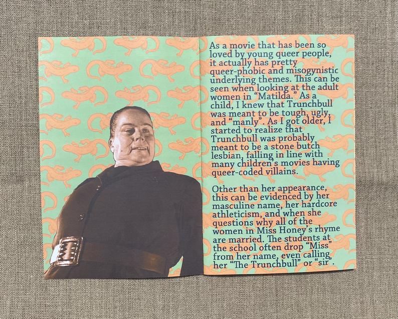 Wildly Speculating ZiNE Vol. 5 Matilda