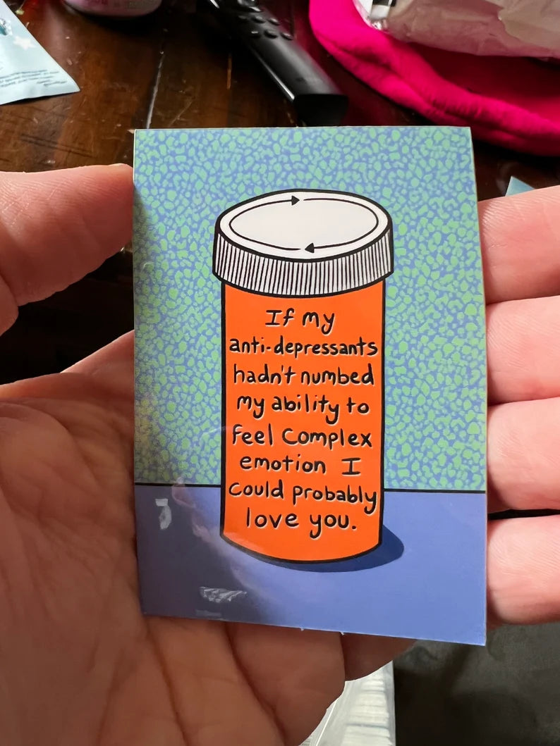 Anti-depressants STICKER