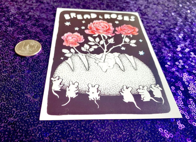Bread & Roses POSTCARD