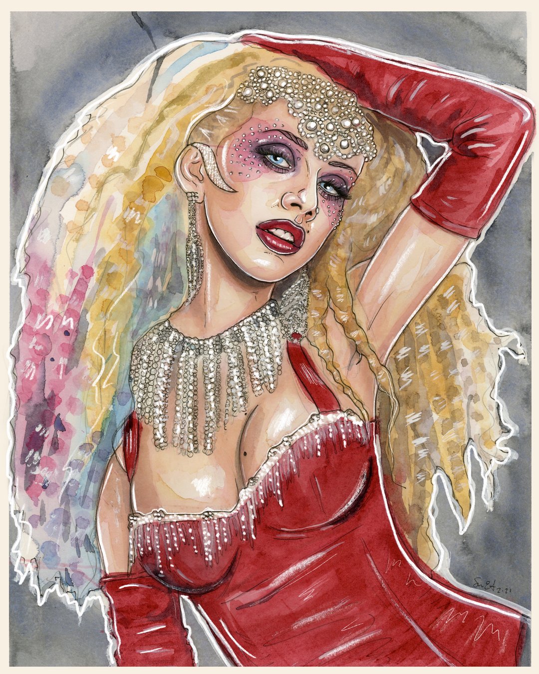 Xtina PRINT Christina Aguilera