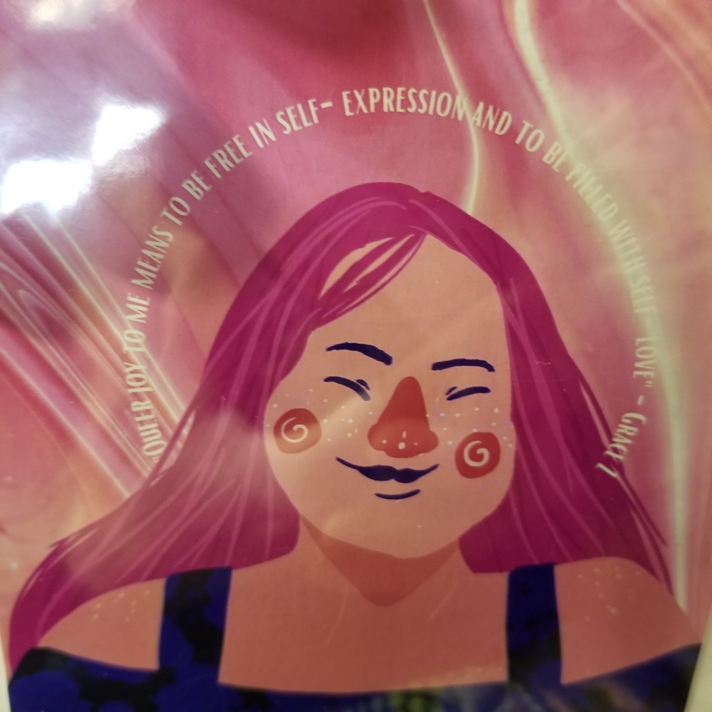 Queer Joy To Me Means Print by Skullduggery Studio