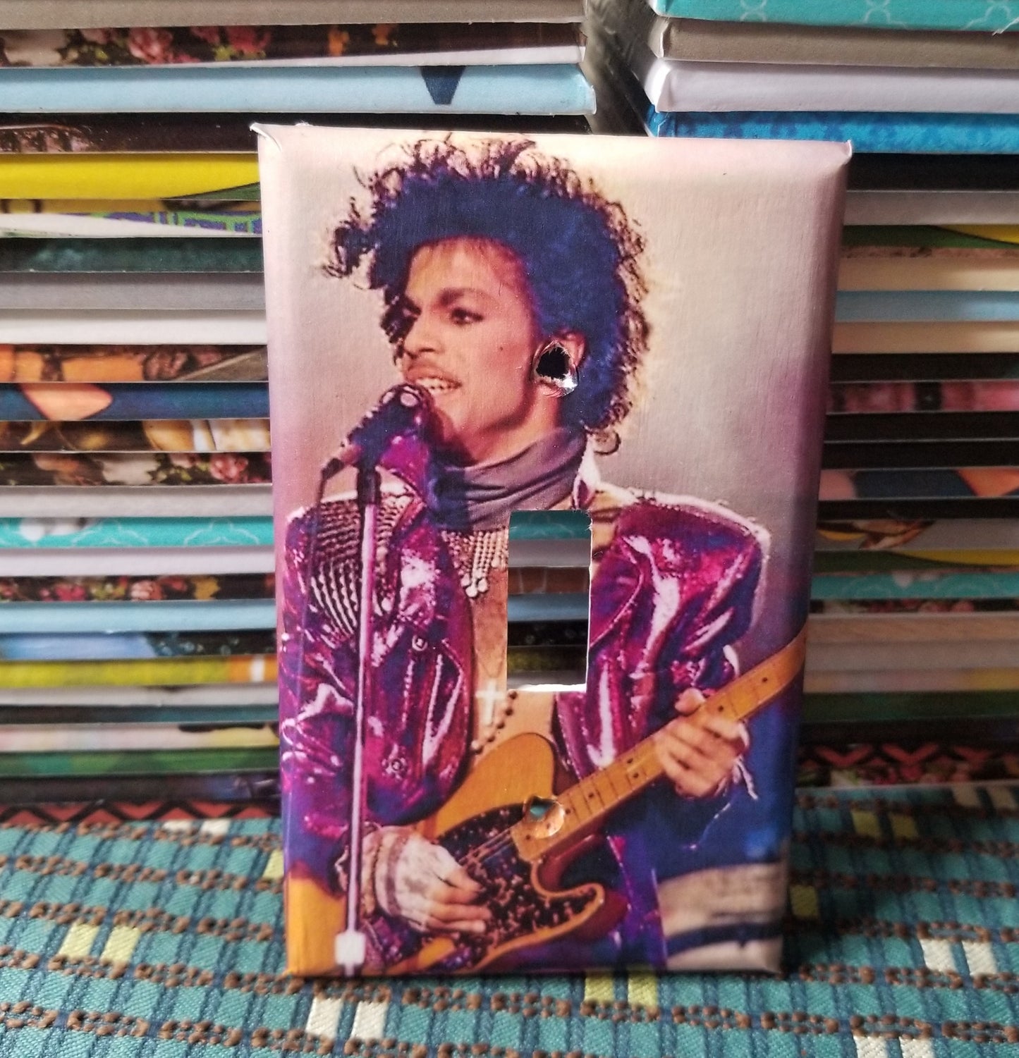 The Purple One Guitar LIGHT SWITCH PLATE