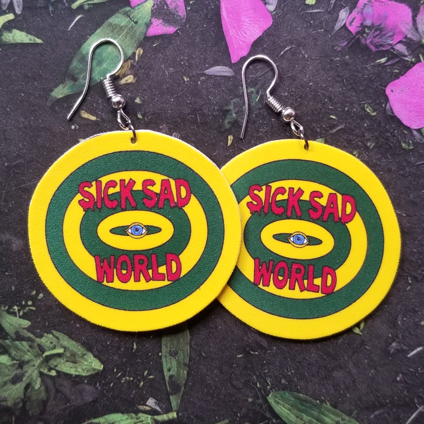 Sick World EARRINGS