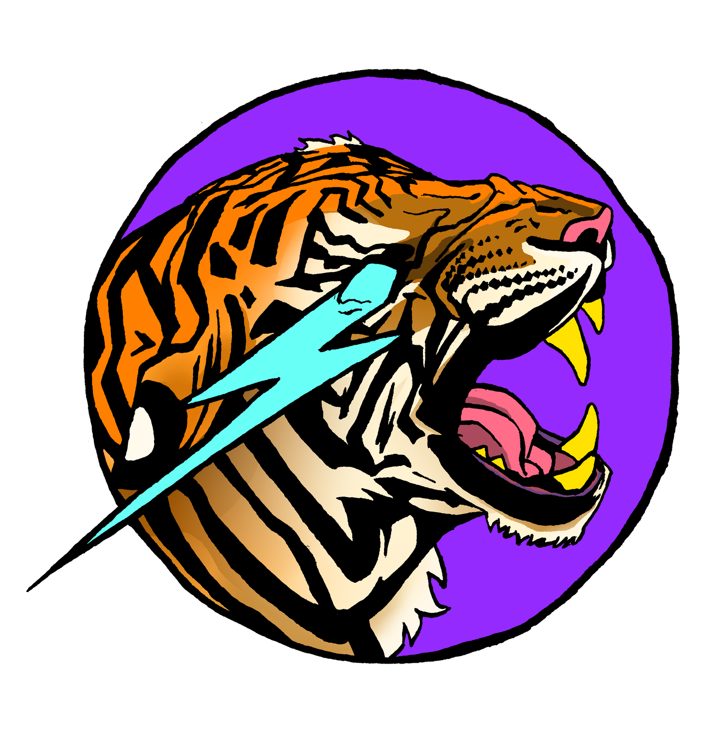 Eye of the Tiger STICKER