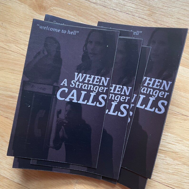 Sunny Horror Stranger Calls Mashup STICKER