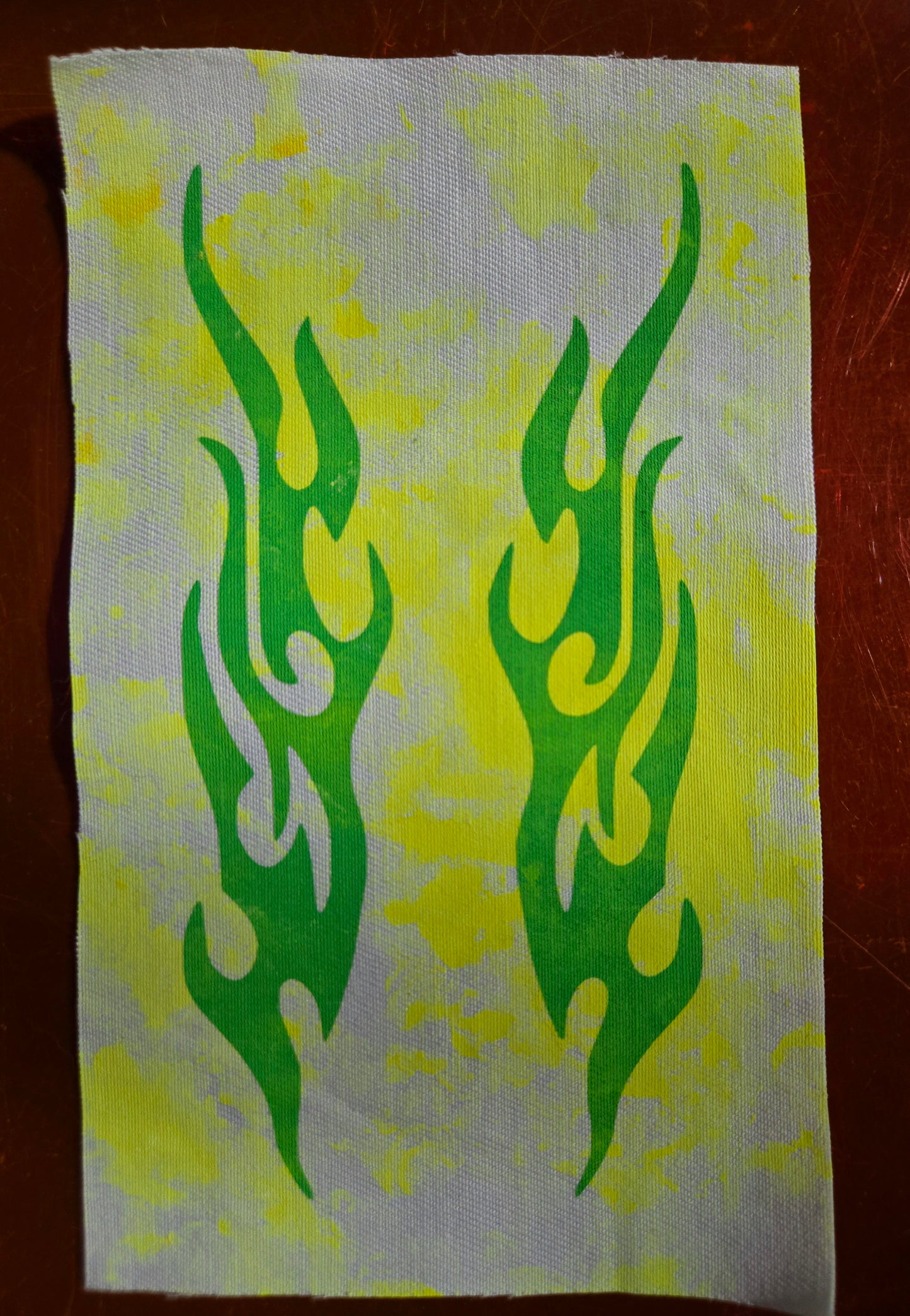 Fast Furious Flames Sew-on PATCH SET