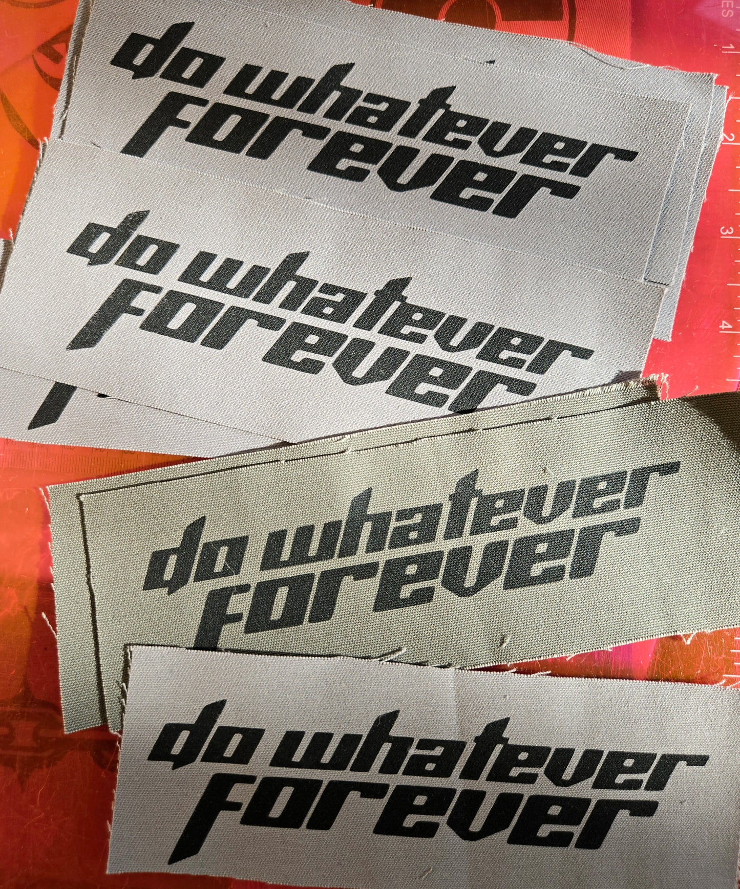 Do whatever forever Sew-on PATCH