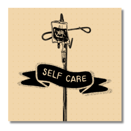 Self Care IV Drip Radical Belonging STiCKER by BLUR