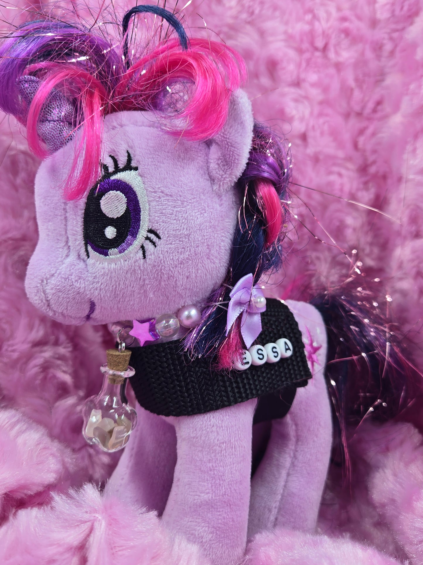 Upcycled Emotional Support STUFFED ANiMAL Ponies