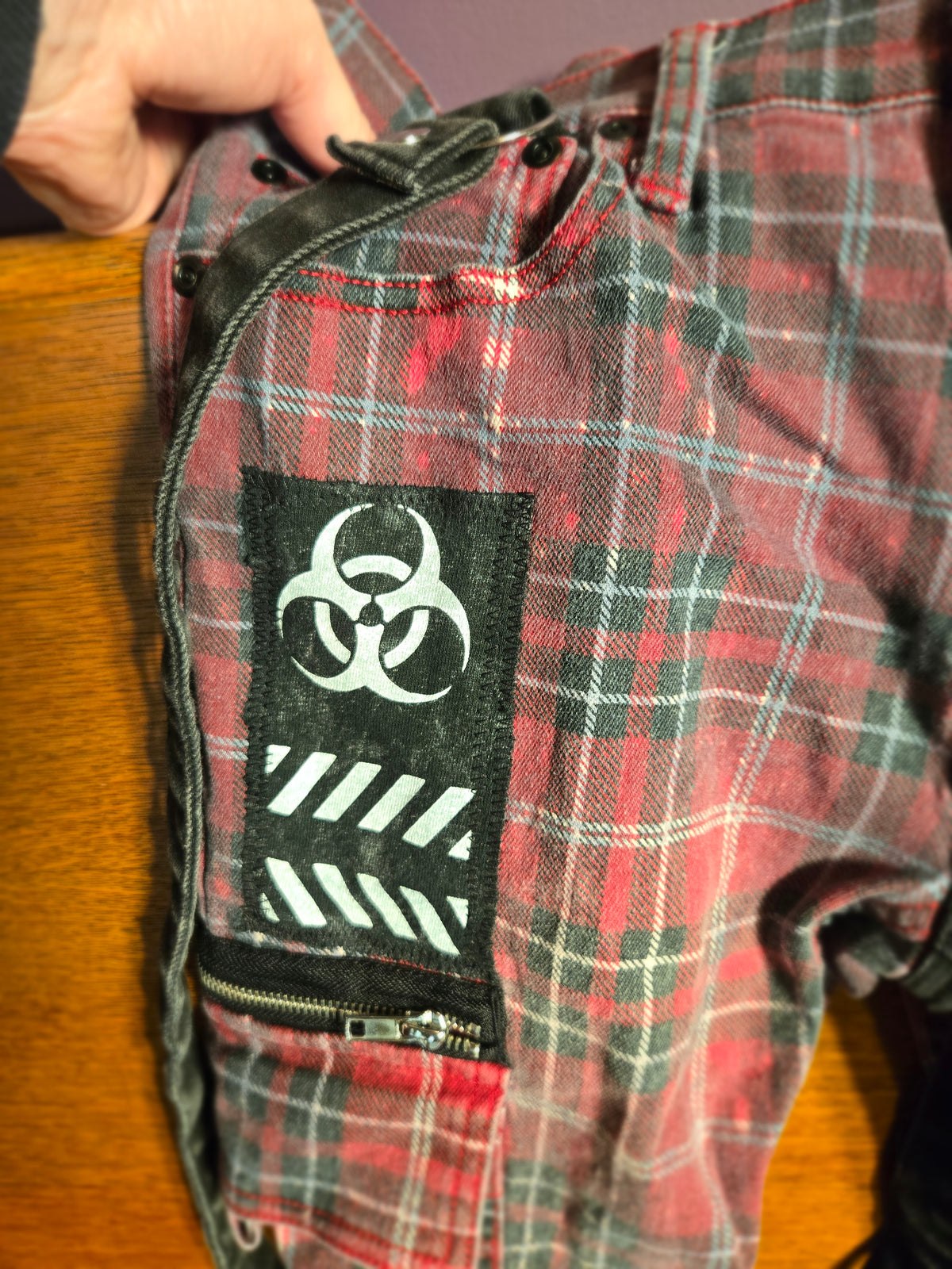 Biohazard bondage PANTS- size 34 x 30 -