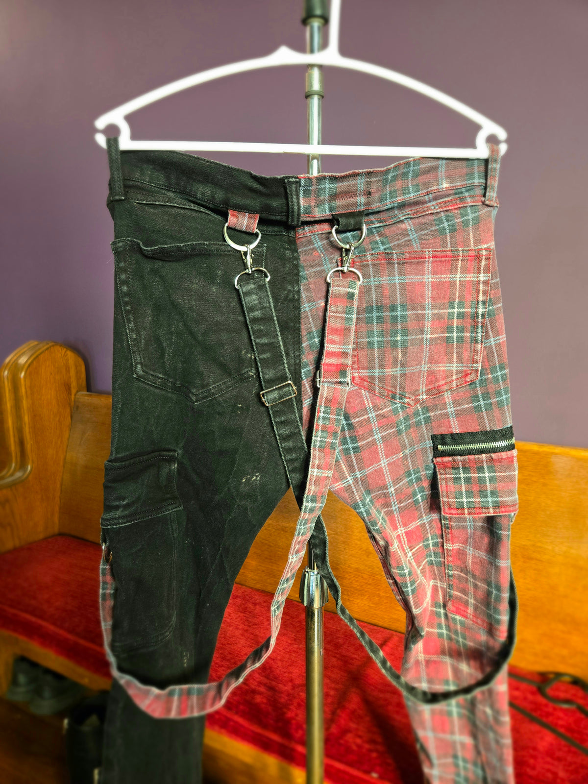 Biohazard bondage PANTS- size 34 x 30 -